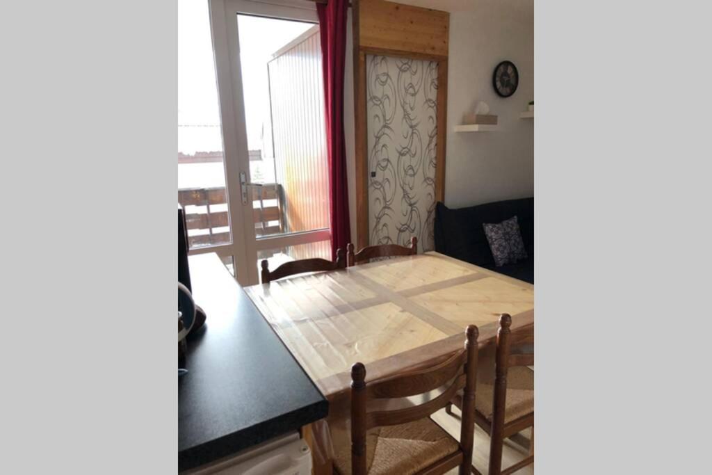Petit Appartement Labellise Les 2 Alpes Residence Arc En Ciel Telesiege Petite Aiguille Les Deux Alpes Buitenkant foto