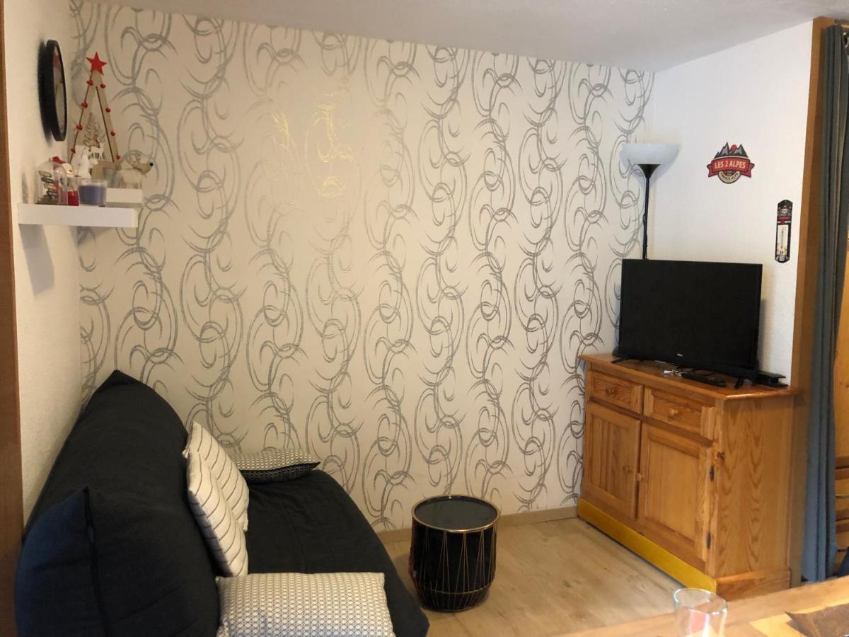 Petit Appartement Labellise Les 2 Alpes Residence Arc En Ciel Telesiege Petite Aiguille Les Deux Alpes Buitenkant foto